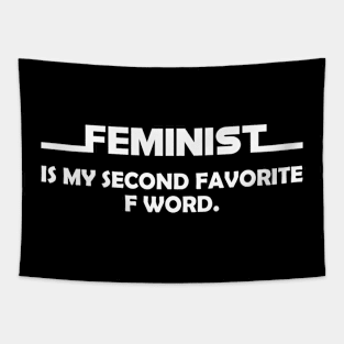 Feminist is my second favorite F word. Tapestry