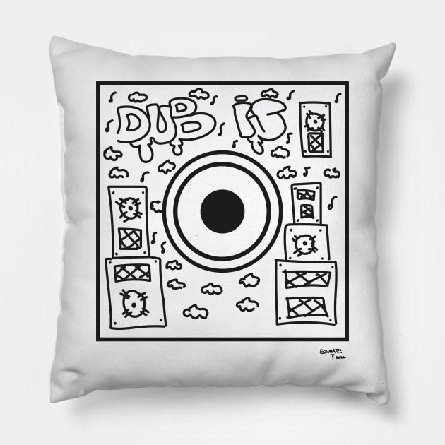 Dubplate Pillow by Sowhatestmagique!!!