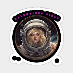 Galentine girl crying Magnet