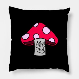 Skull Shroom Pillow