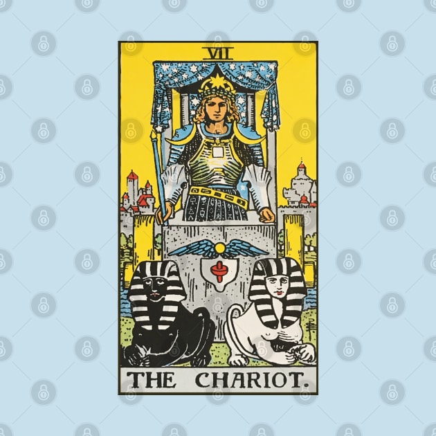 The Chariot tarot card by Nate's World of Tees