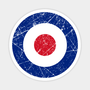 United Kingdom Roundel Vintage Magnet