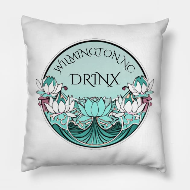 DRINX - WILMINGTON, NC Pillow by PortDeco2022