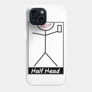 Half Head Phone Case