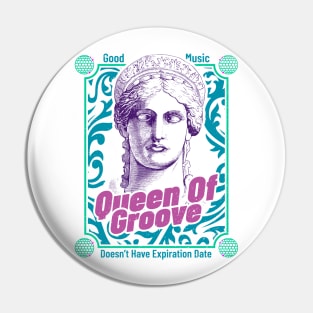 Queen of Groove (Aphrodite) Pin