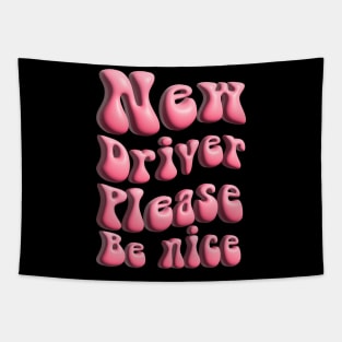 New Driver Please Be Nice 3D Tapestry