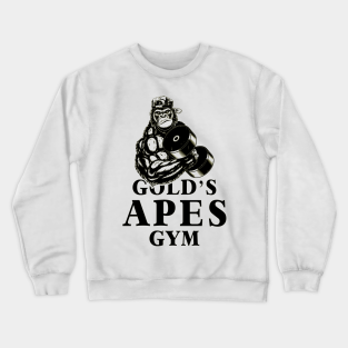 gold's gym crewneck sweatshirt