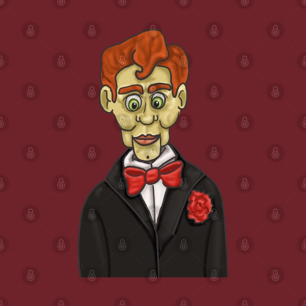 Here's Slappy- No background by tesiamarieart