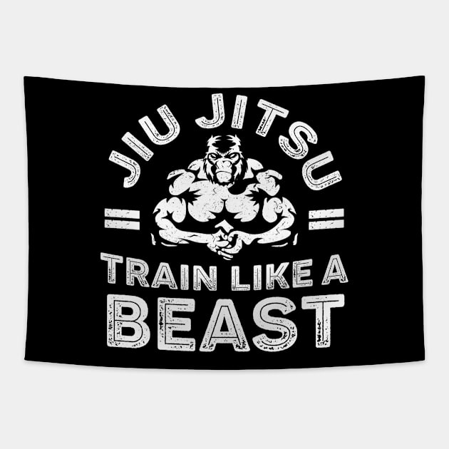 Jiu Jitsu Tapestry by AllWellia