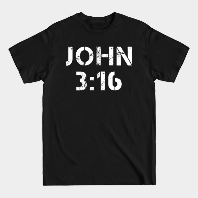 Discover John 3:16 And Sports - Christian - T-Shirt