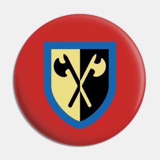 Crusaders - Crossed Axes Pin