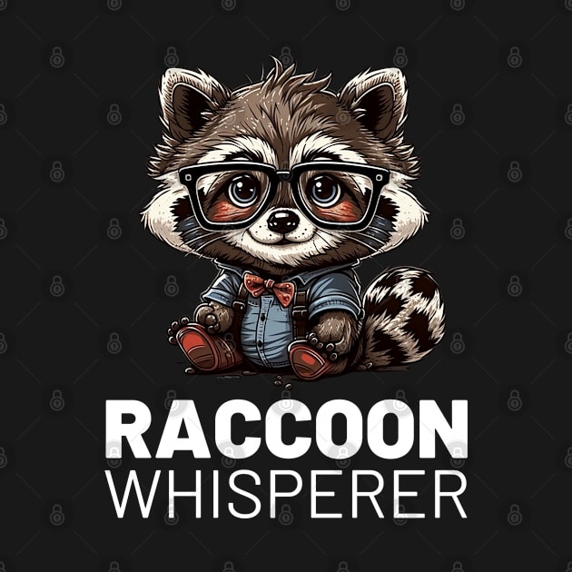 Cartoon Cute Baby Raccoon by JB.Collection