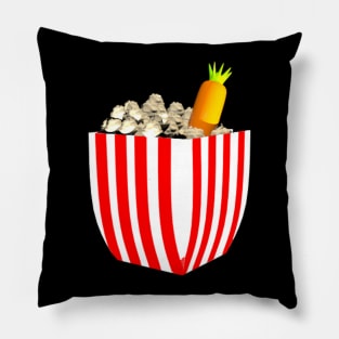 Popcorn Carrot Time Pillow