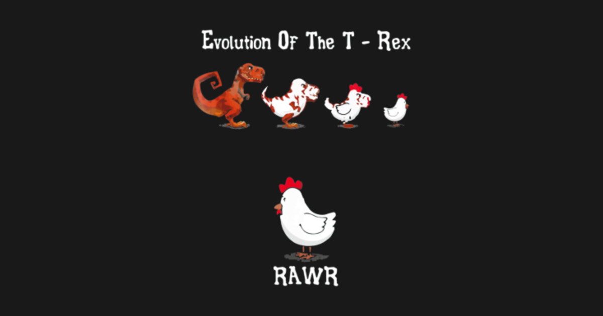 t rex evolution to chicken
