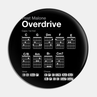 Post Malone - Overdrive Pin