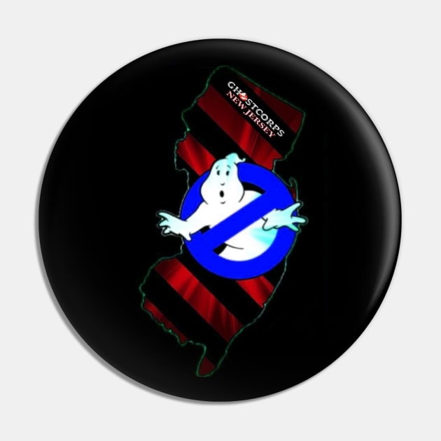 GCNJ patriotic logo Pin by GCNJ- Ghostbusters New Jersey