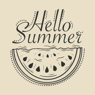 Hello summer watermelon T-Shirt