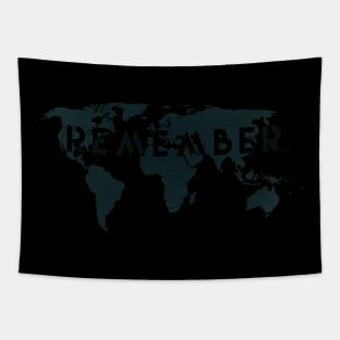 World Map Remember, Ringraster Tapestry