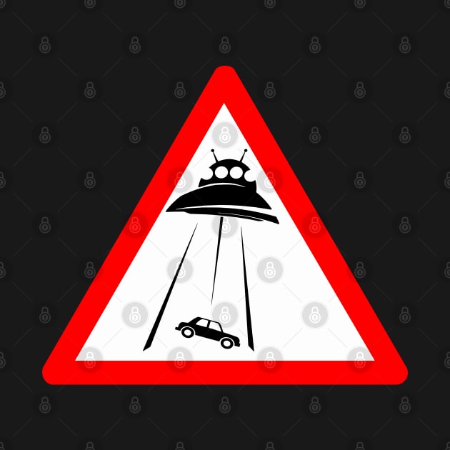 Alien Abduction Sign by TenomonMalke