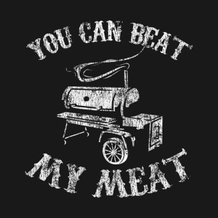 Funny BBQ Pit Reverse Flow Smoker Accessory Dad Grill Gift T-Shirt