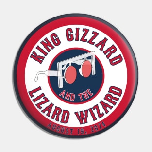 King Gizzard and the Lizard Wizard - Boston August 19, 2024 Pin