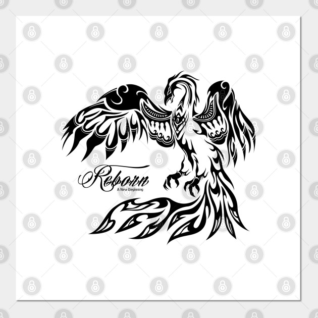 Tribal Phoenix Phoenix Affiche Et Impression D Art Teepublic Fr Tribal Phoenix Phoenix Affiche Et Impression D Art Teepublic Fr