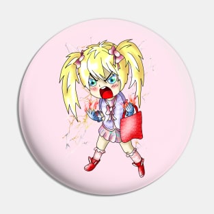 lightning strike angry girl Pin