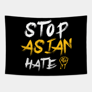 Stop Asian hate Anti Asian Racism Stop AAPI Tapestry