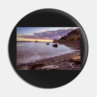 Mumbles Pier from Knab Rock, Swansea Pin