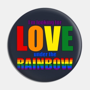 I'm looking for love Pin