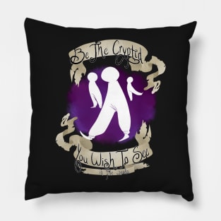 Inspirational Nightcrawler Pillow