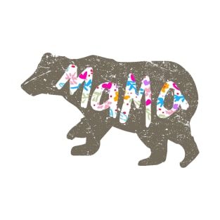 Mama bear floral T-Shirt