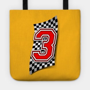 Racer Number 3 Tote