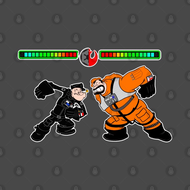 Pilot vs pilot by Stuntman Fred's Fan Art