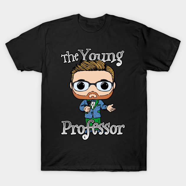 Young Professor Turtle Blue - Wrestling - T-Shirt