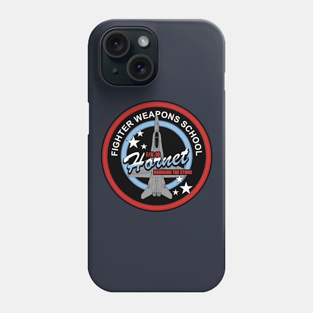 F/A-18 Hornet Patch Phone Case by TCP