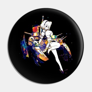 Sirius Azur Lane  Pop Art Pin