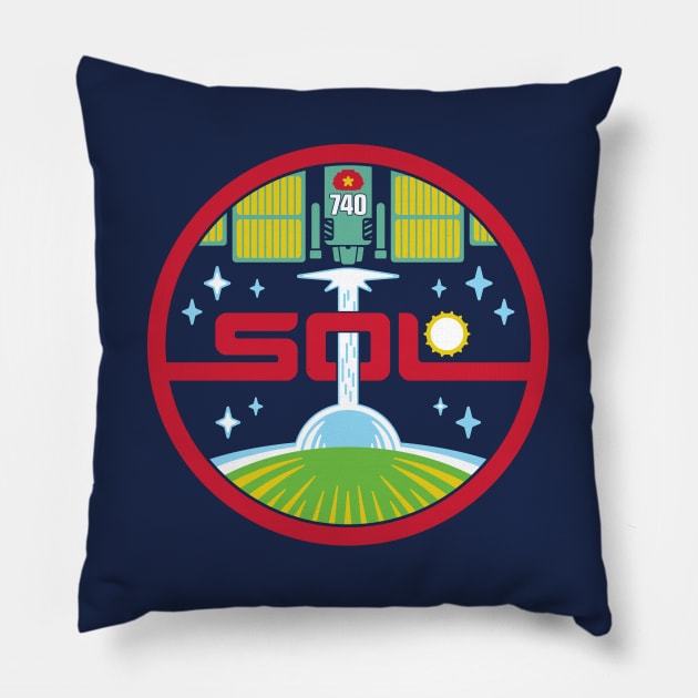 SOL 740 Pillow by DCLawrenceUK