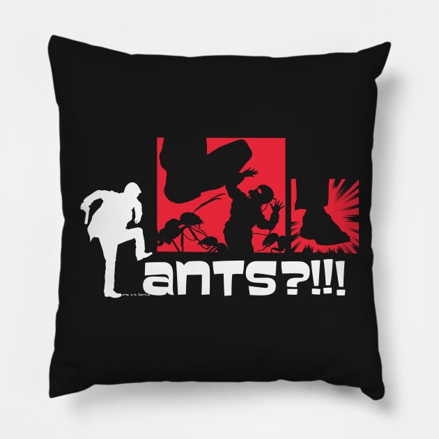 Ant Mush Pillow by CheddarTees