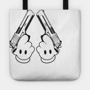 Toon Hand-Guns Tote