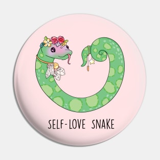 Self Love Snake Pin