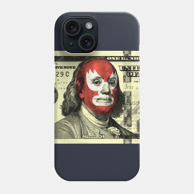 Masked Franklin Phone Case by yosuke