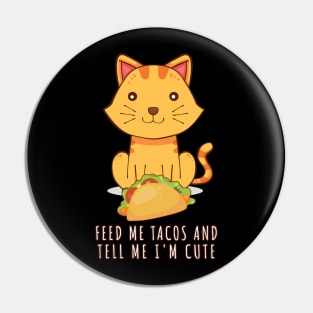 Taco Cat Pin