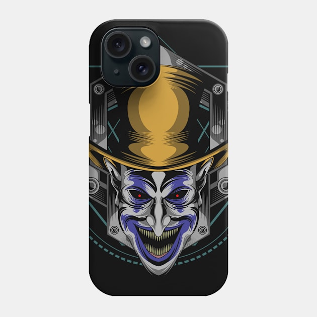 death clown Phone Case by sugiartoss_