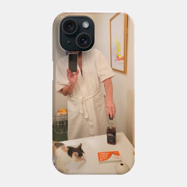 Bathrobe Phone Case by AlanWieder