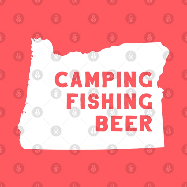 Camping Fishing Beer by happysquatch