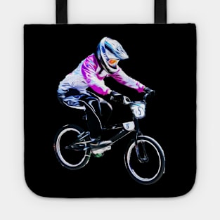 bmx race Tote