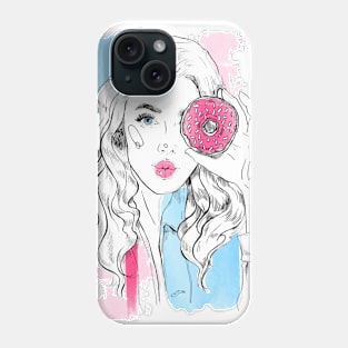 sweet girl Phone Case