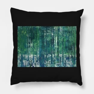 Collagraph Print Pillow