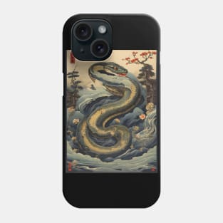 Japanese Anaconda Art Phone Case